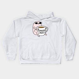 Ketnipz and coffee time Kids Hoodie